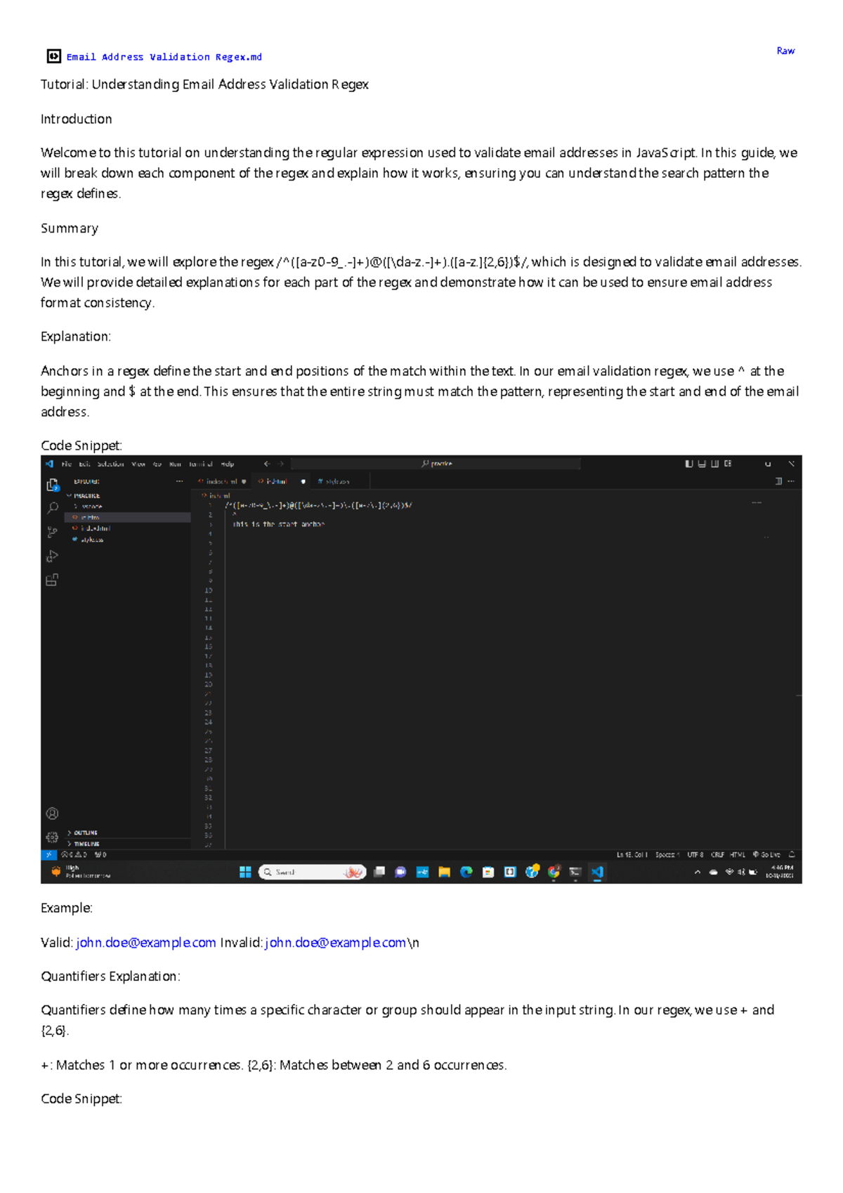 93096917f2424f9f8f16222a5f309bd0 Email Address Validation Regex