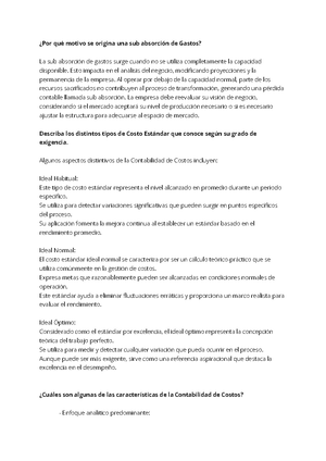 Contabilidad II - Segundo examen parcial - Contabilidad II - Segundo ...