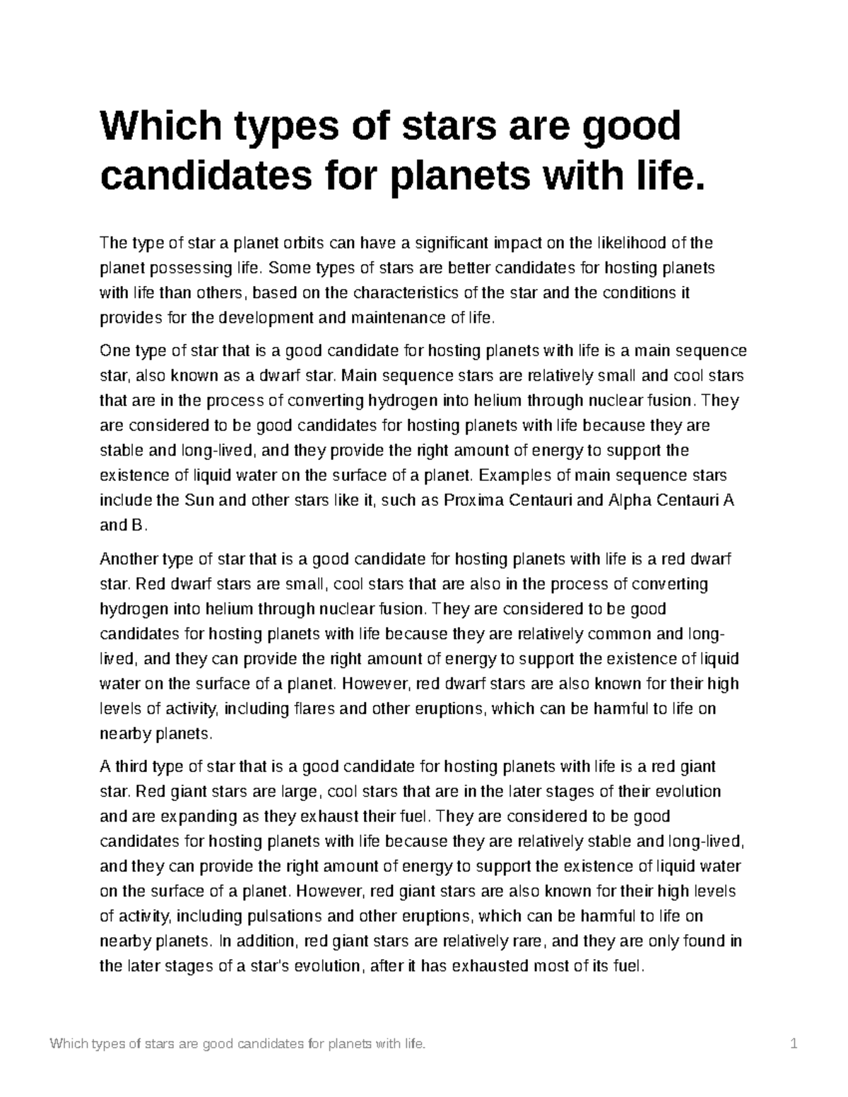 which-types-of-stars-are-good-candidates-for-planets-with-life-1