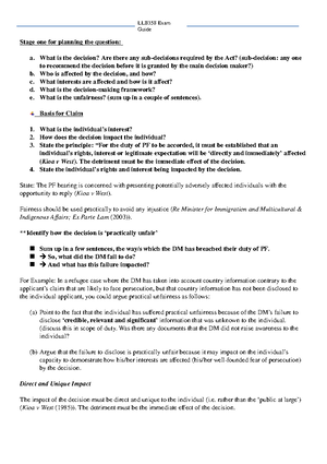 Admin flow chart for Procedural Fairness - Flow chart for PF Standing A ...