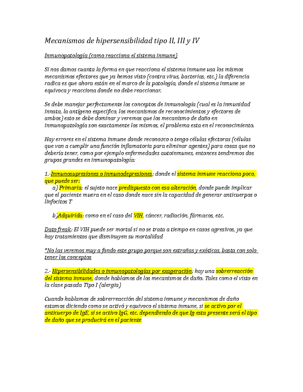 diabetes tipos iv mecanismos de hipersensibilidad