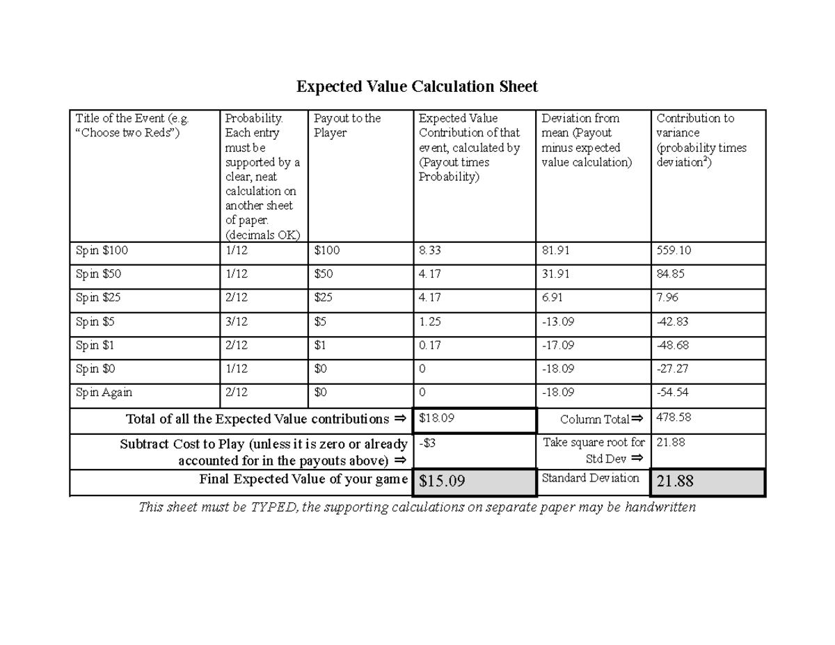 expected-value-calculation-sheet-1-expected-value-calculation-sheet