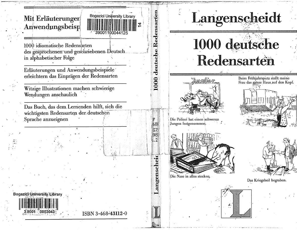 1000 Deutsche Redensarten Mit Erklärungen Und Anwendungsbeispielen (H ...