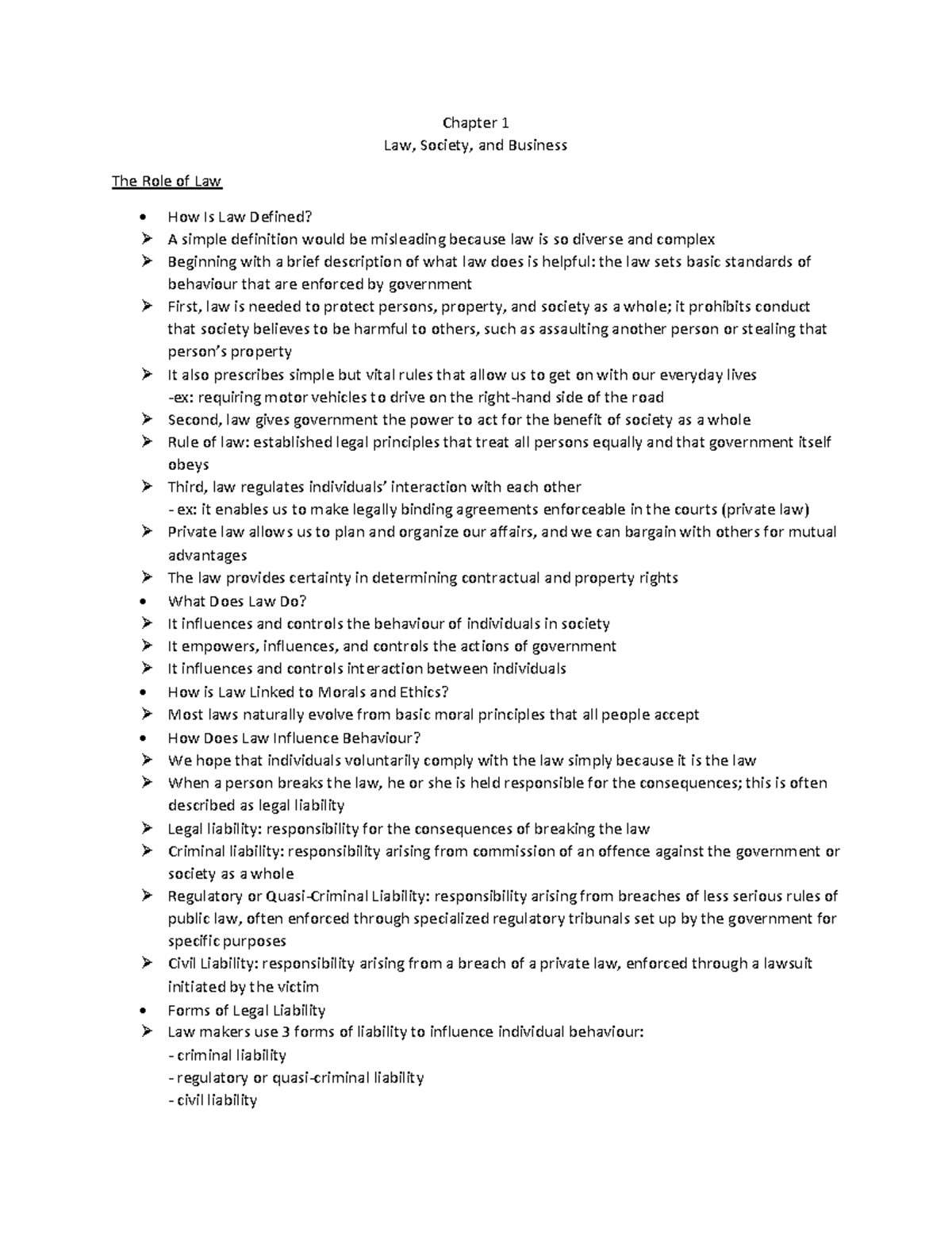 Business Law Chapter 1 And 2 - Chapter 1 Law, Society, And Business The ...