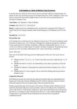 5. Ashby v. White (1703) 2 Lord Raym 938 INTRODUCTION The case poses