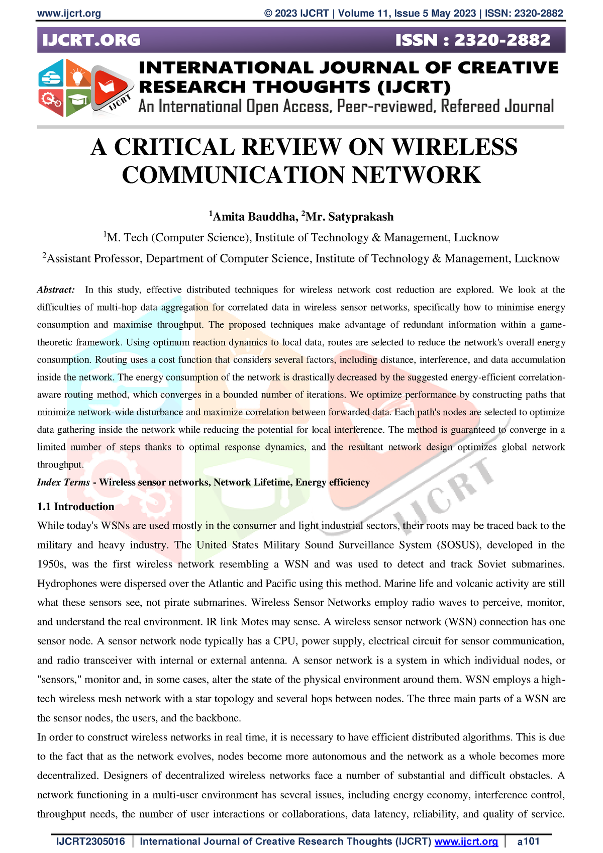 research articles on wireless communication