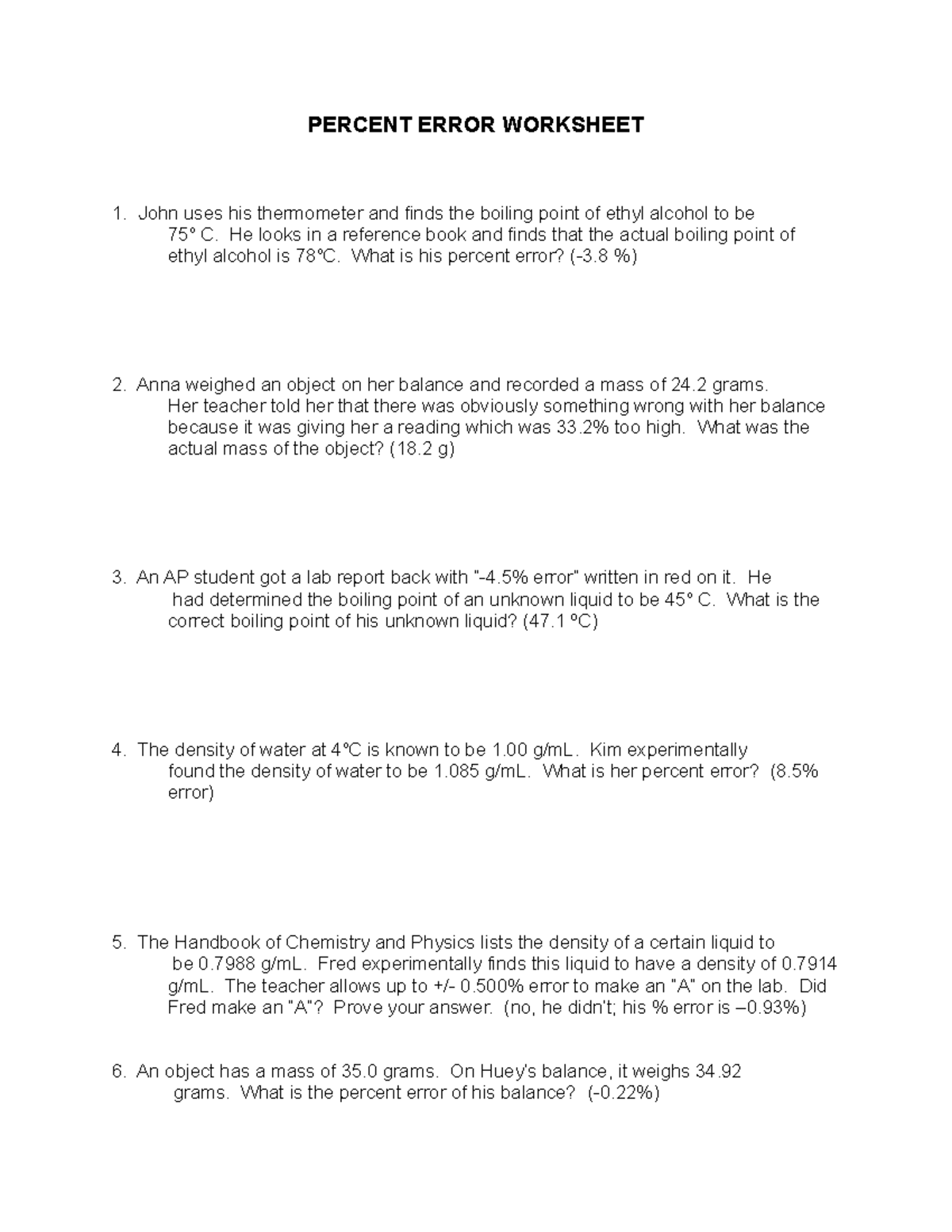 percent-error-worksheet-2-percent-error-worksheet-john-uses-his