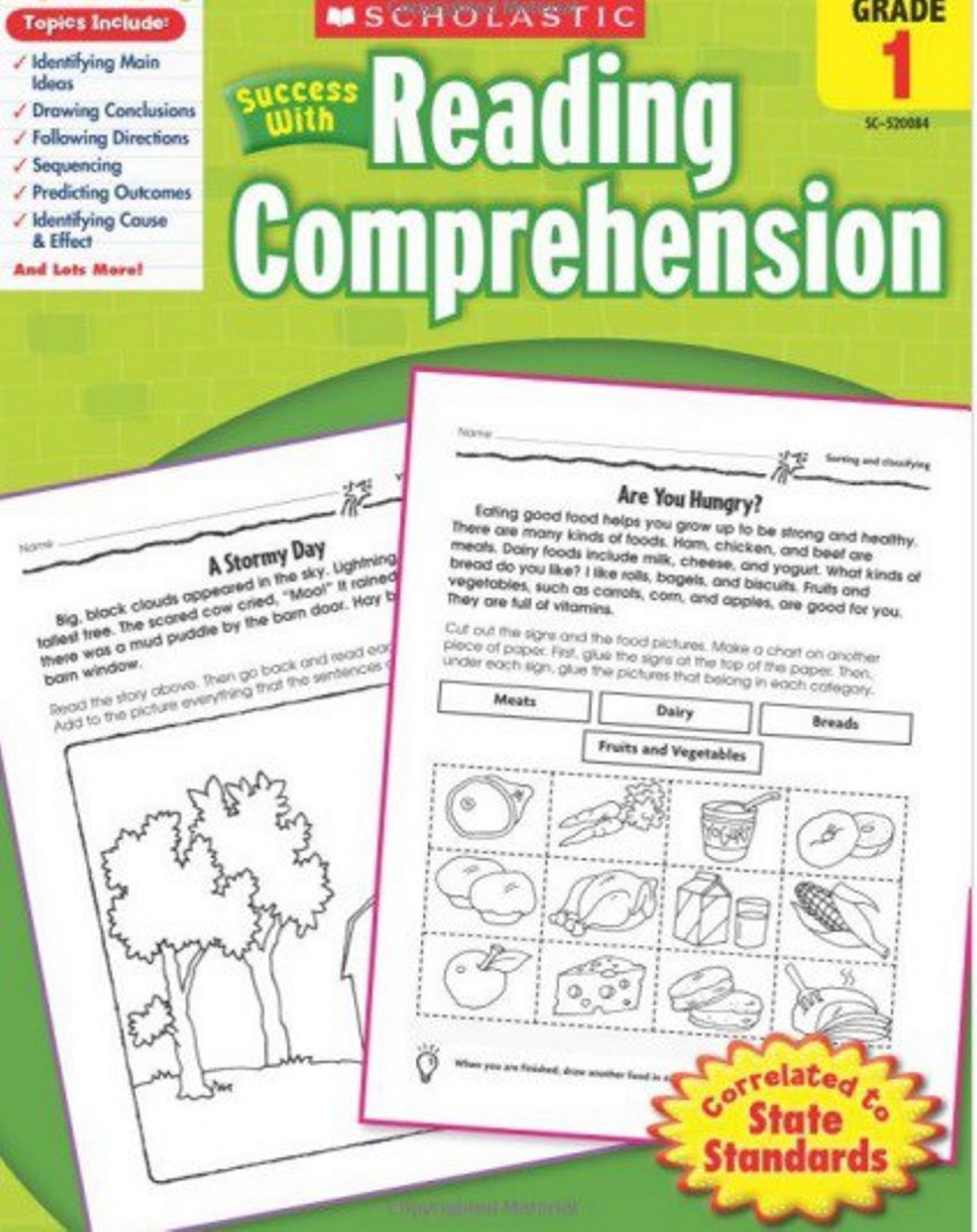 Copy of Scholastic Success with Reading Comprehension Grade 1 - English ...