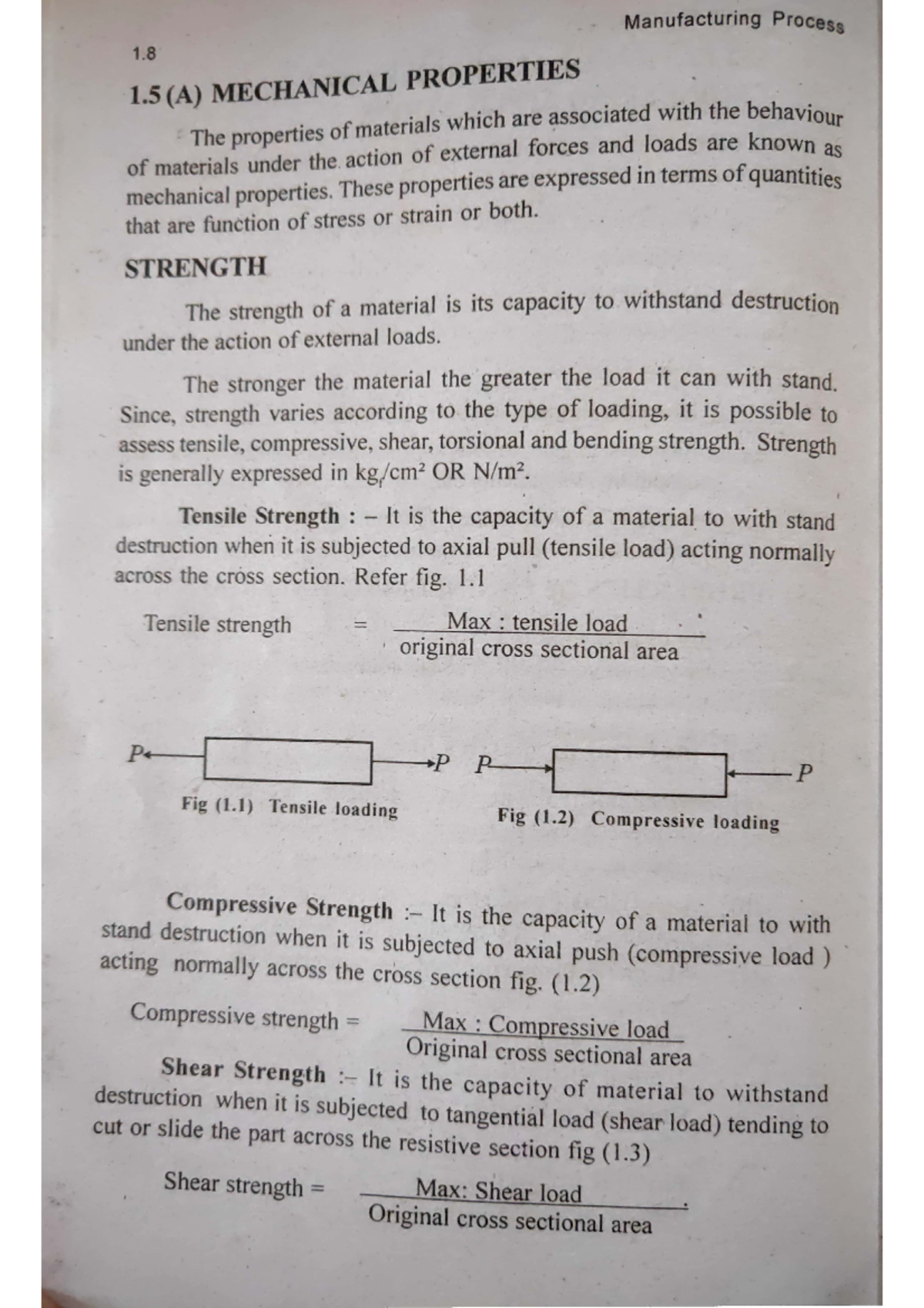 MT properties 1 Notes EEE Mechanical Engineering Studocu