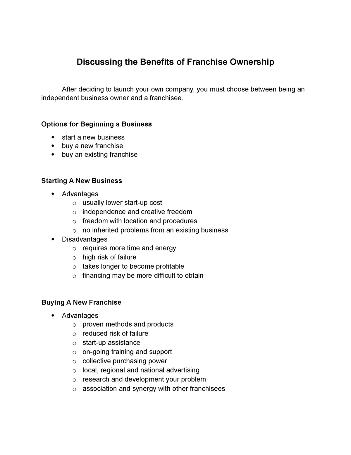 benefits-of-franchise-ownership-options-for-beginning-a-business