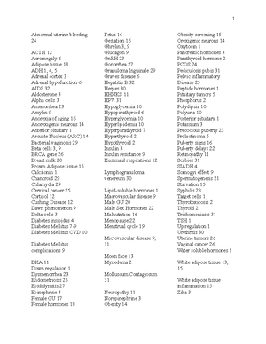 Unit 2 SG pathophys - NU 545 Unit 2 Study Guide 1. Review the anatomy ...