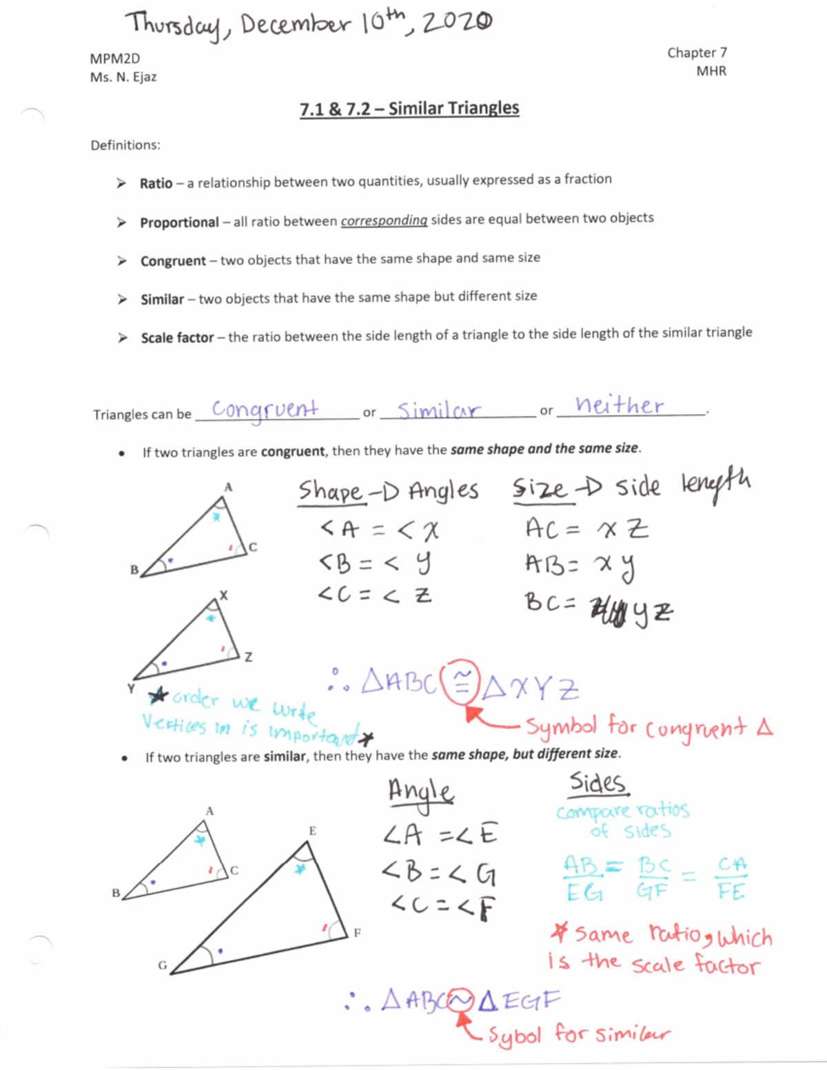 #5 Trigonometry - Right Triangles 7 - Studocu