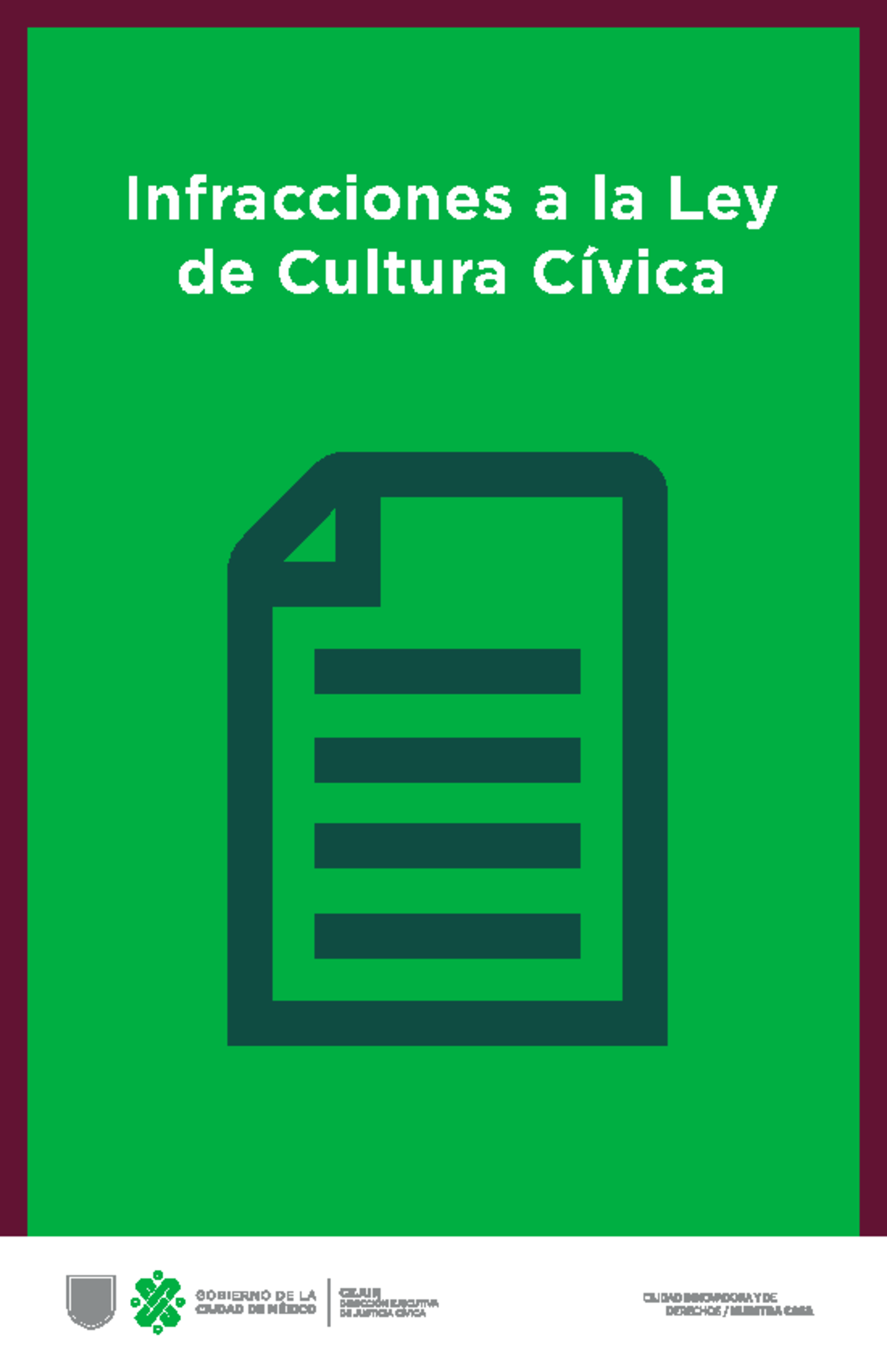 Infracciones LCC cdmx Infracciones a la Ley de Cultura Cívica Vejar, intimidar o maltratar Infracciones LCC cdmx Infracciones a la Ley de Cultura Cívica Vejar, intimidar o maltratar