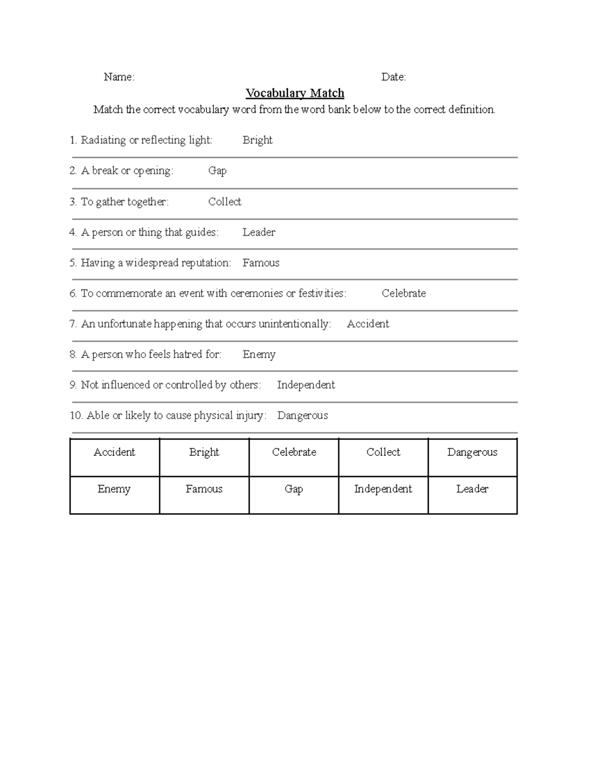 vocabulary-match-planning-summative-assessment-name-date