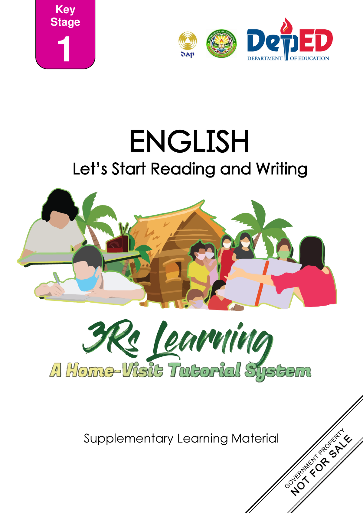 English Non Reader 3RS - ENGLISH Let’s Start Reading and Writing ...