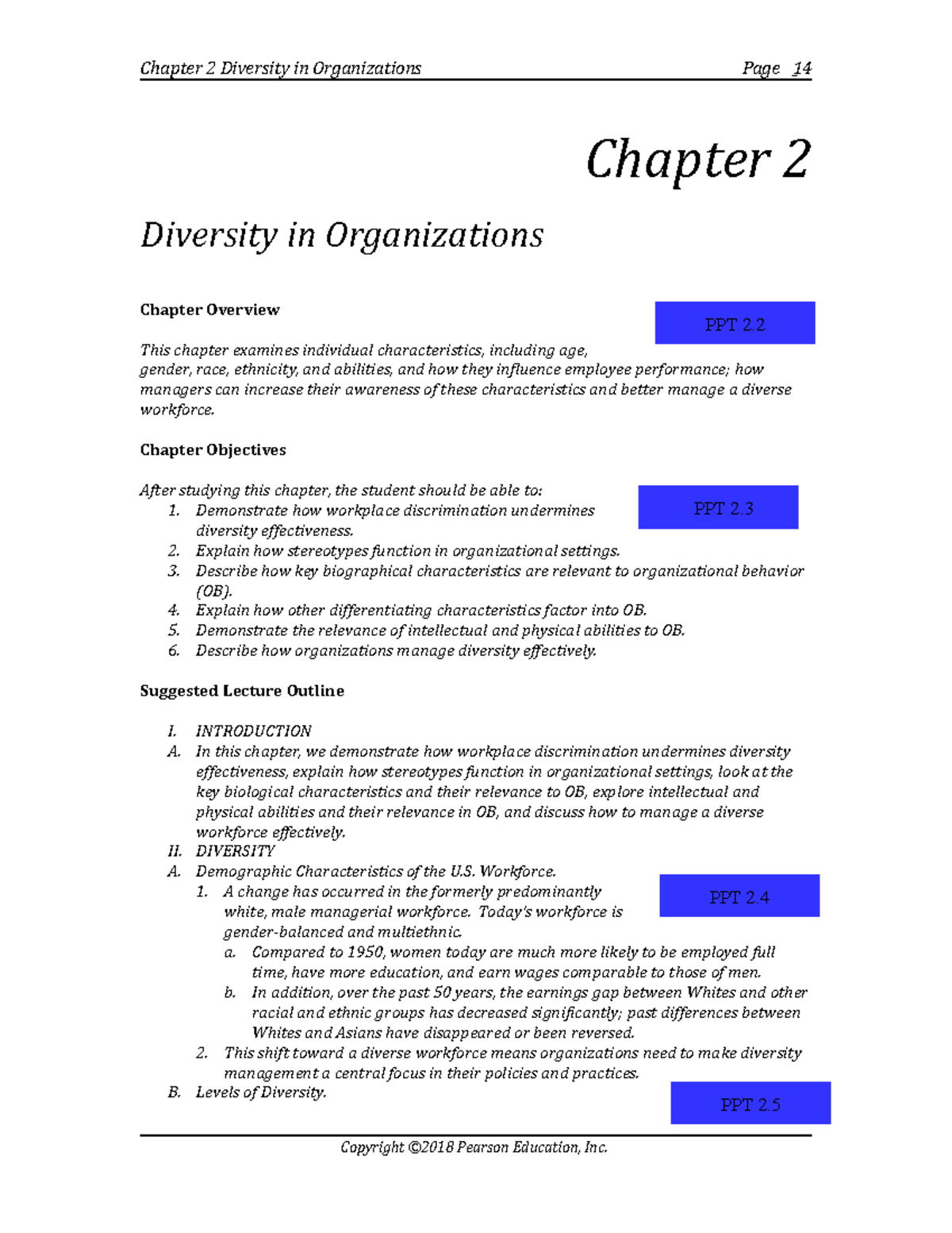 Robbins Eob14 Im 02 - Text Solutions - Chapter 2 Diversity In ...