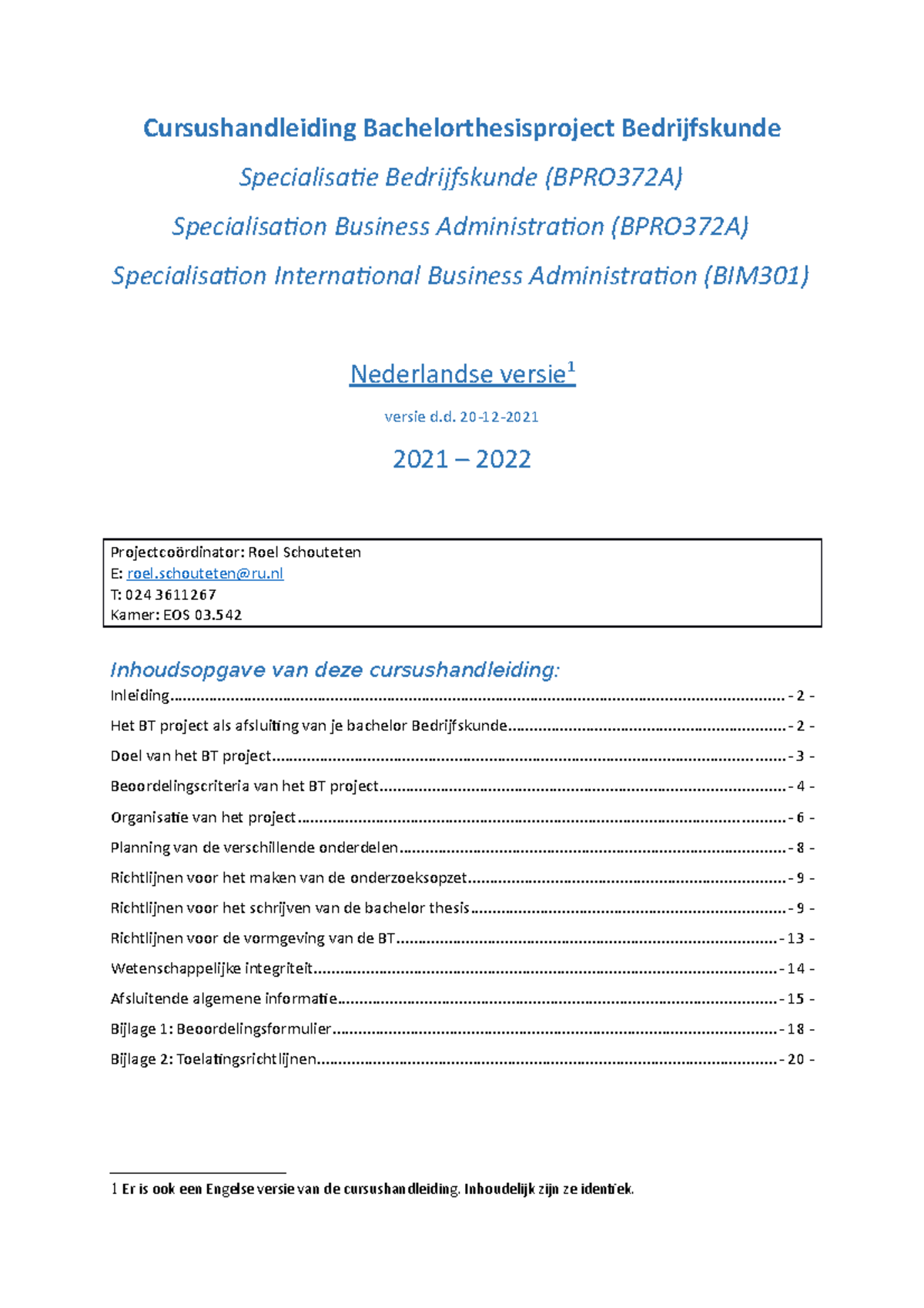 Cursushandleiding 2022 211220 Met Uitleg - Cursushandleiding ...