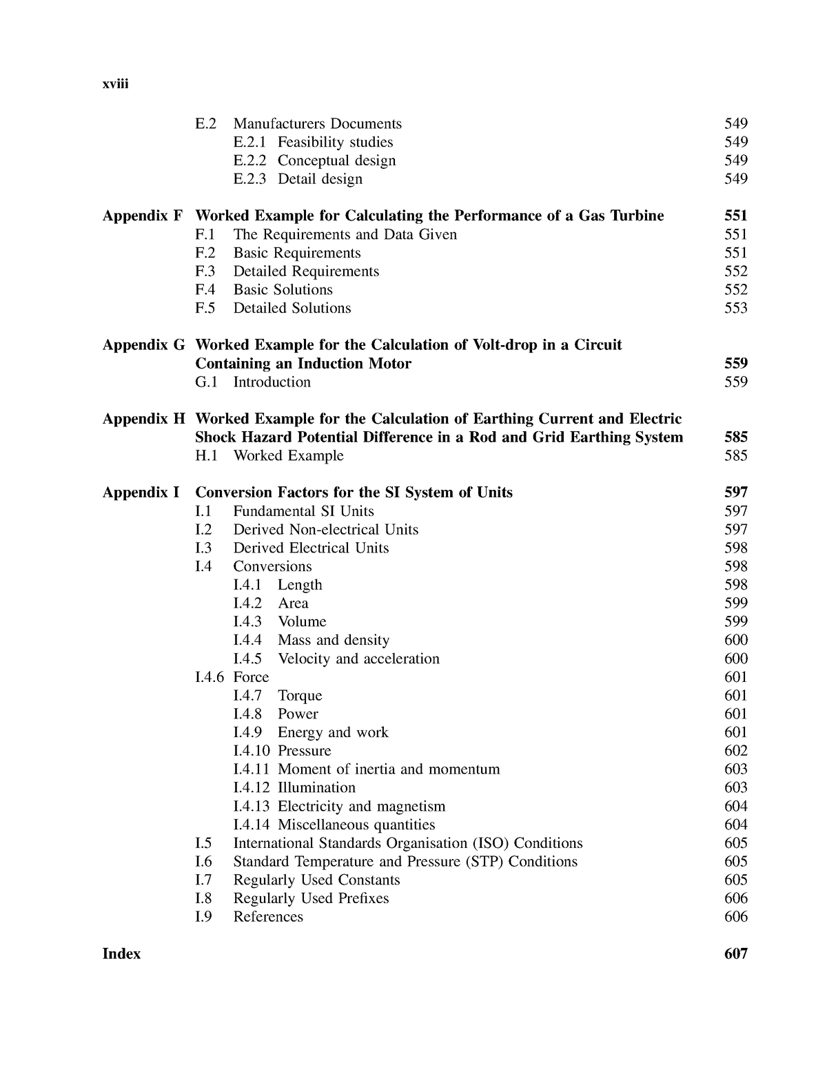 Electrical notes-4 - xviii E Manufacturers Documents E.2 Feasibility ...