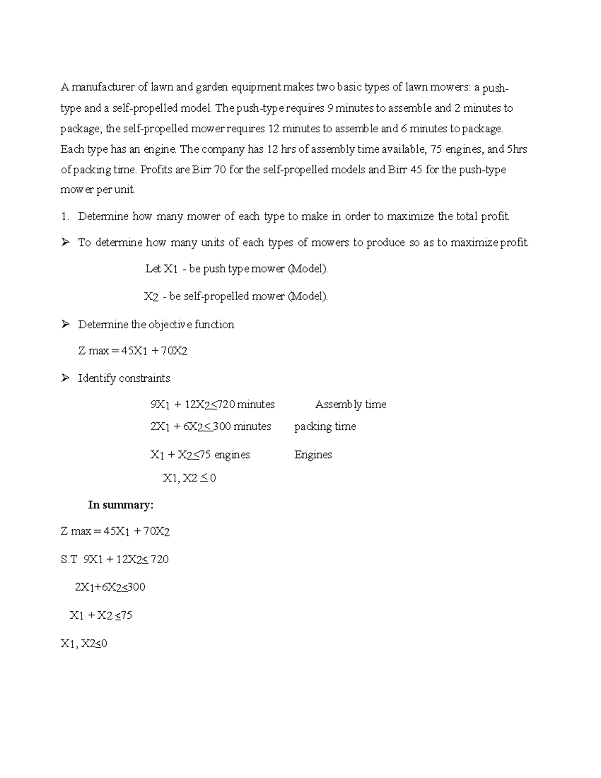 optimality-analysis-a-manufacturer-of-lawn-and-garden-equipment-makes