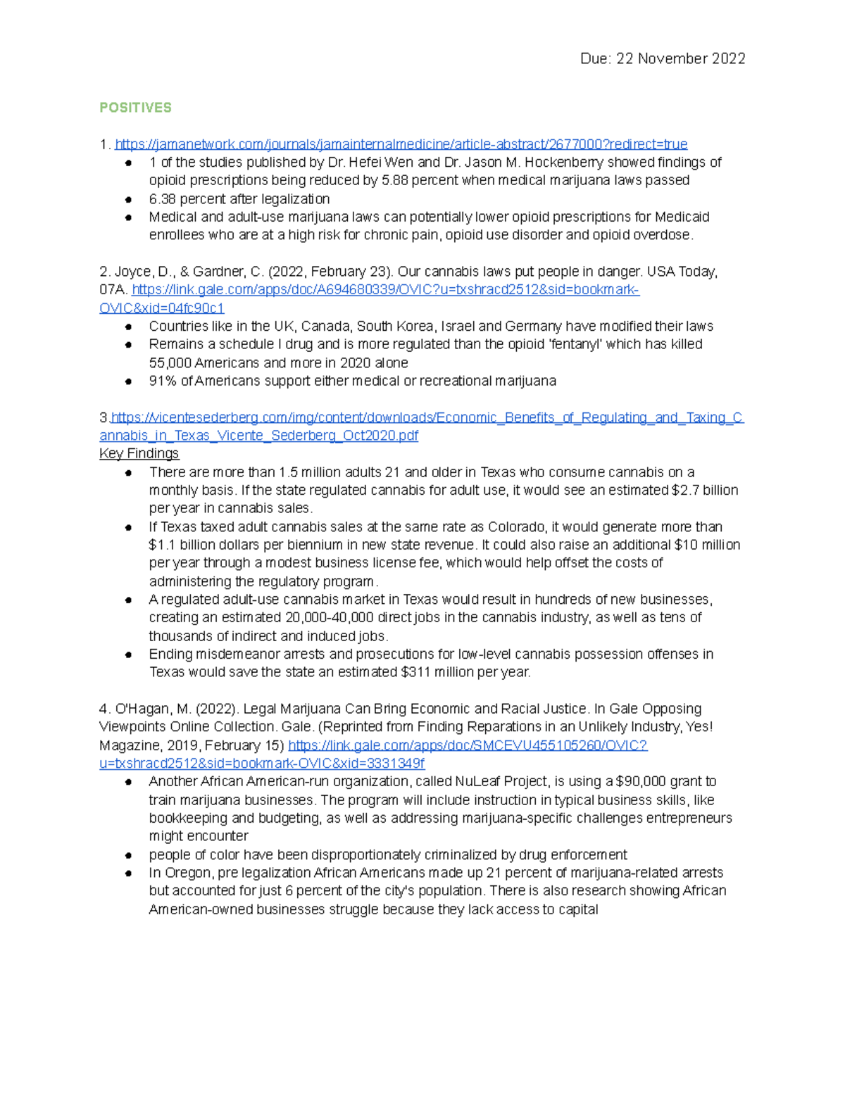 argumentative essay of marijuana