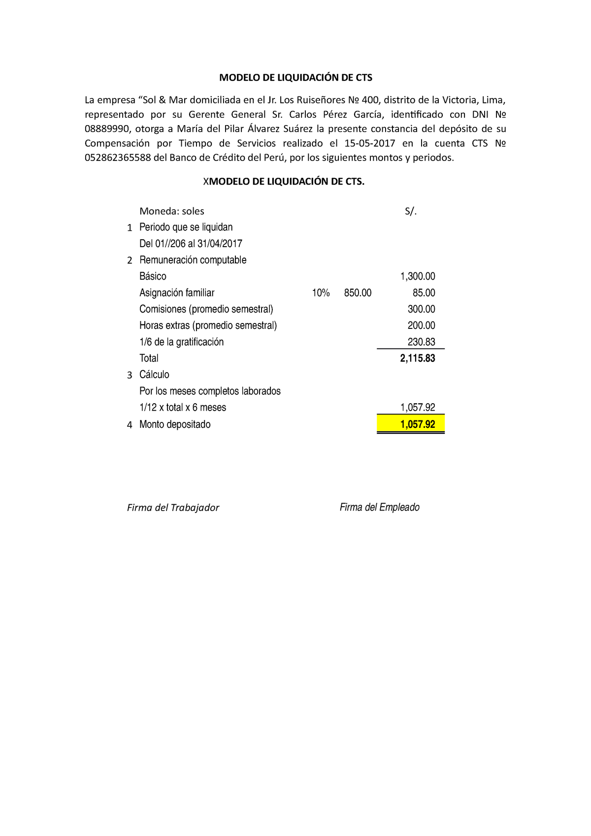 Modelo De Carta De Deposito De Cts 2024 vrogue.co