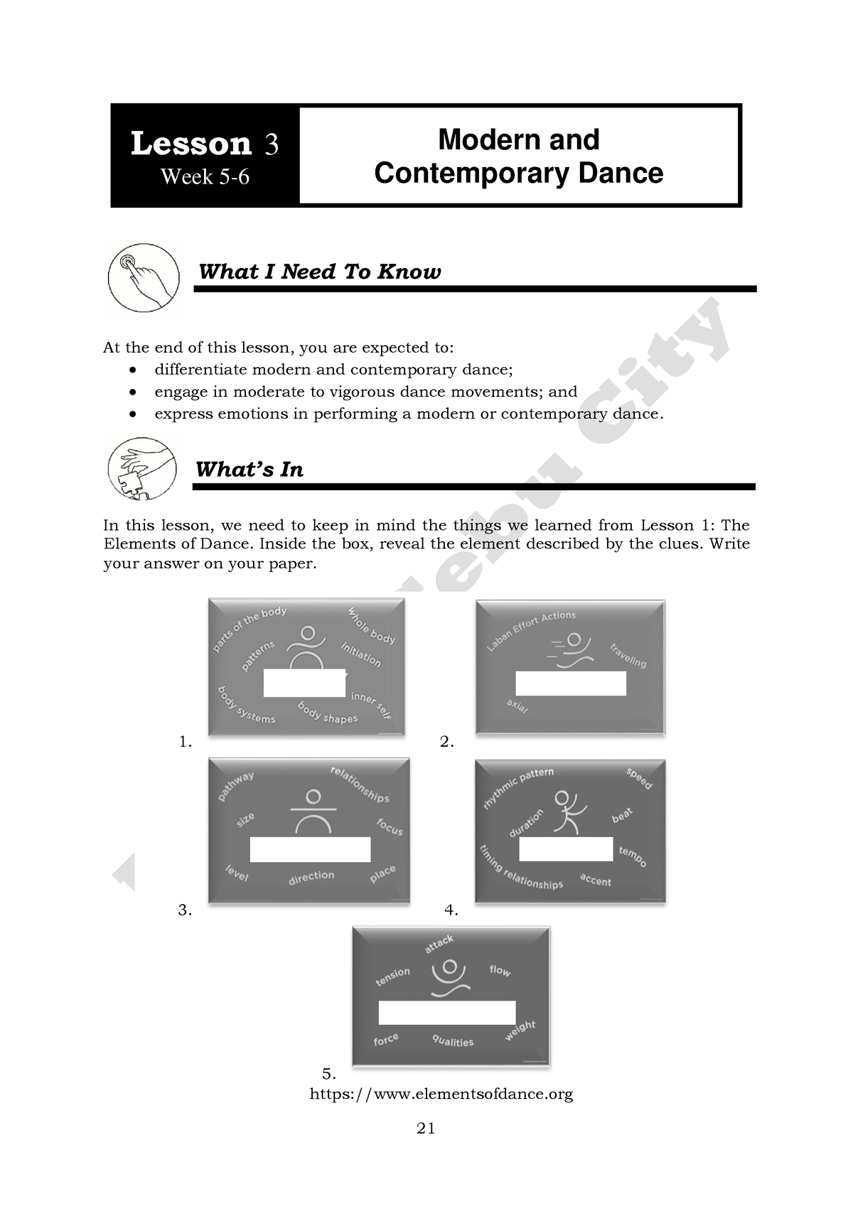 3 Q1 HOPE 3 - Module 3 Quarter 1 Health Optimizing Physical Education ...