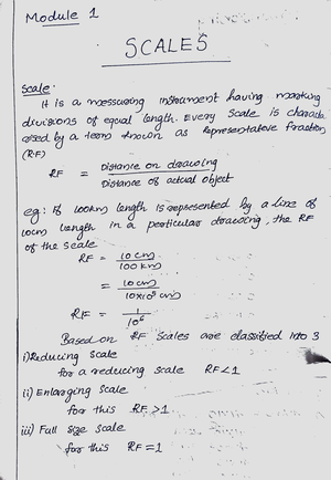 Type Of Scales - Btech Computer Science Engineering - Studocu