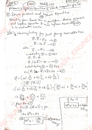 EMW M1 - notes emw - Electronics and Communication Engineering - Studocu