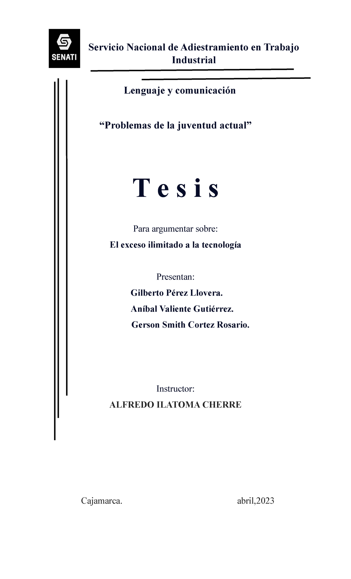 Trabajo Final De Lenguaje Y Comunicacion Servicio Nacional De Adiestramiento En Trabajo 9309