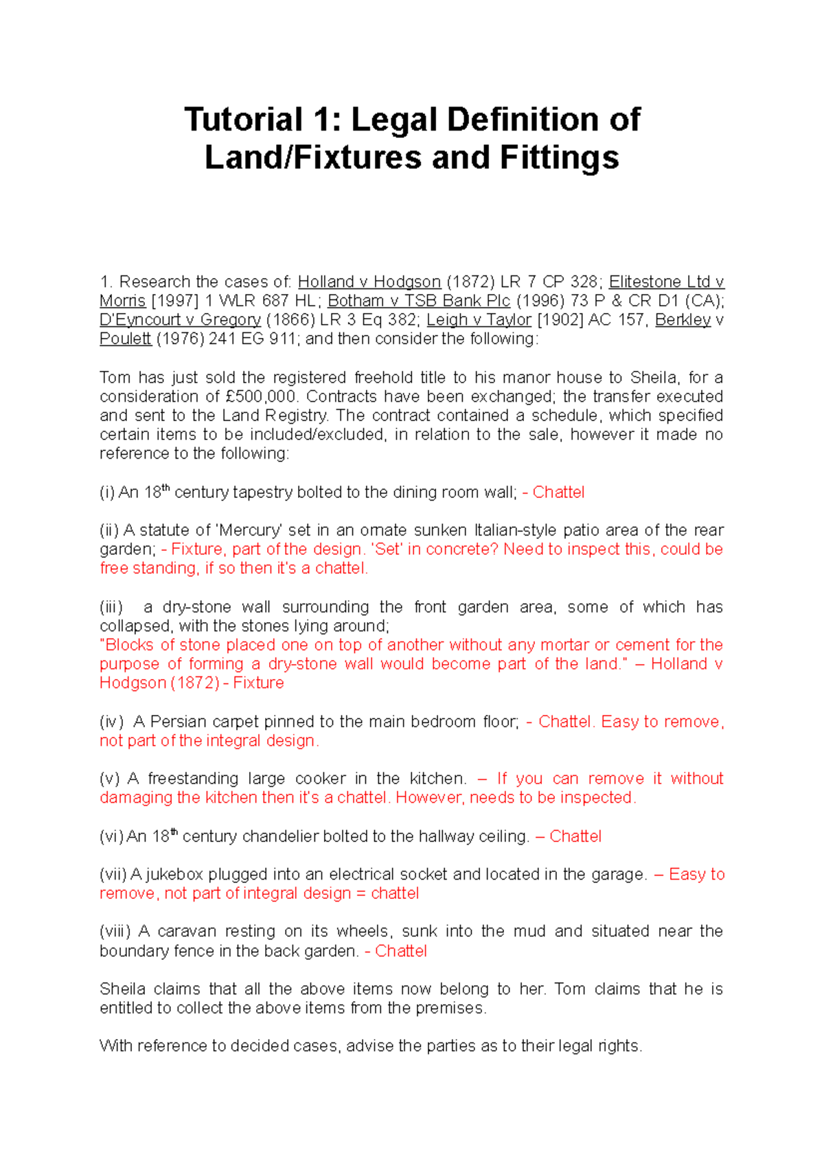 Legal Definition of and Fittings Cases Rights and Maxim Studocu