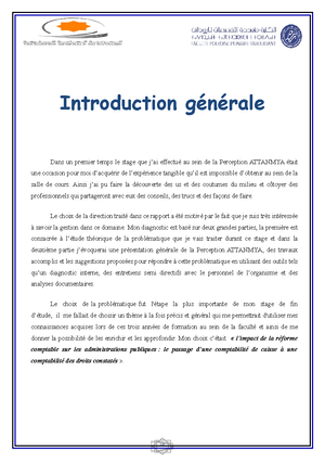 PFE Ridaoui Khaoula - Exemple Du Rapport De Stage - Rapport Du Projet ...