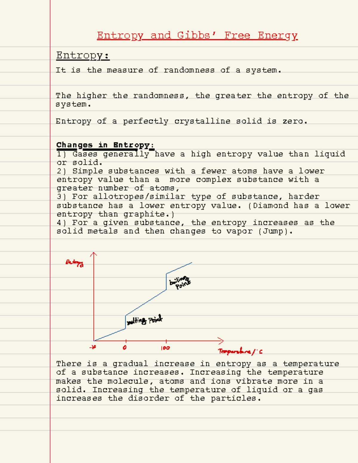 Entropy - The higher the randomness, the greater the entropy of the ...