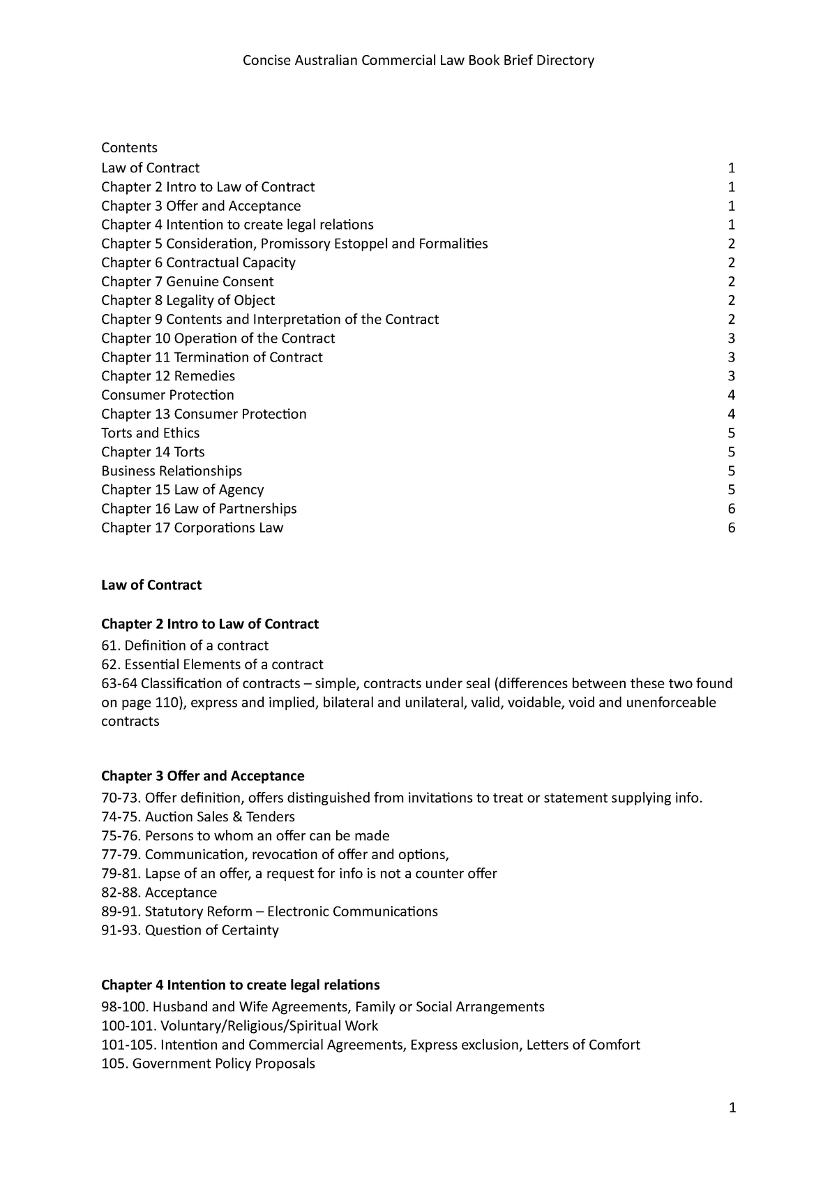 concise australian commercial law pdf free