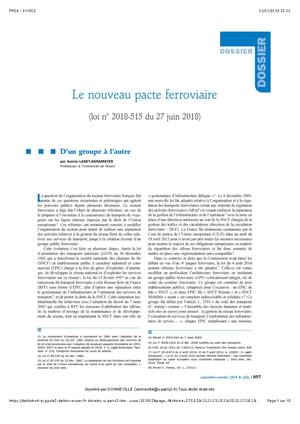 Plan DPE 2022-2023 - Droit Public De L’économie 2022- Plan Indicatif Du ...