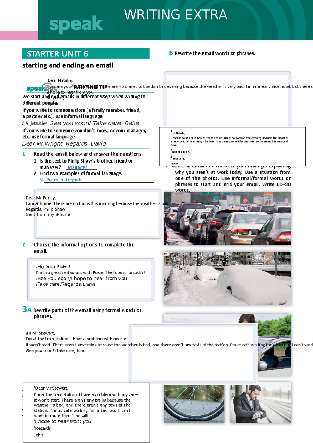 Writing Extra Unit 6 - ENGLISH PRACTICE FOR BASIC 7 , GRAMATIC , LEARN ...