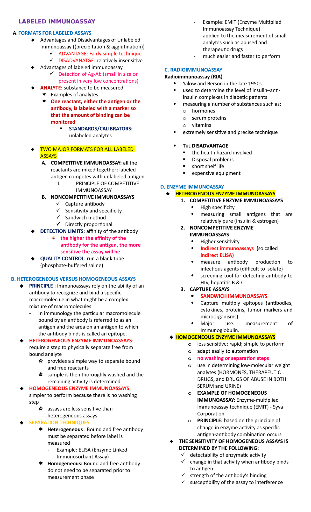 Group- Three- Labeled- Immunoassays Final - LABELED IMMUNOASSAY A FOR ...