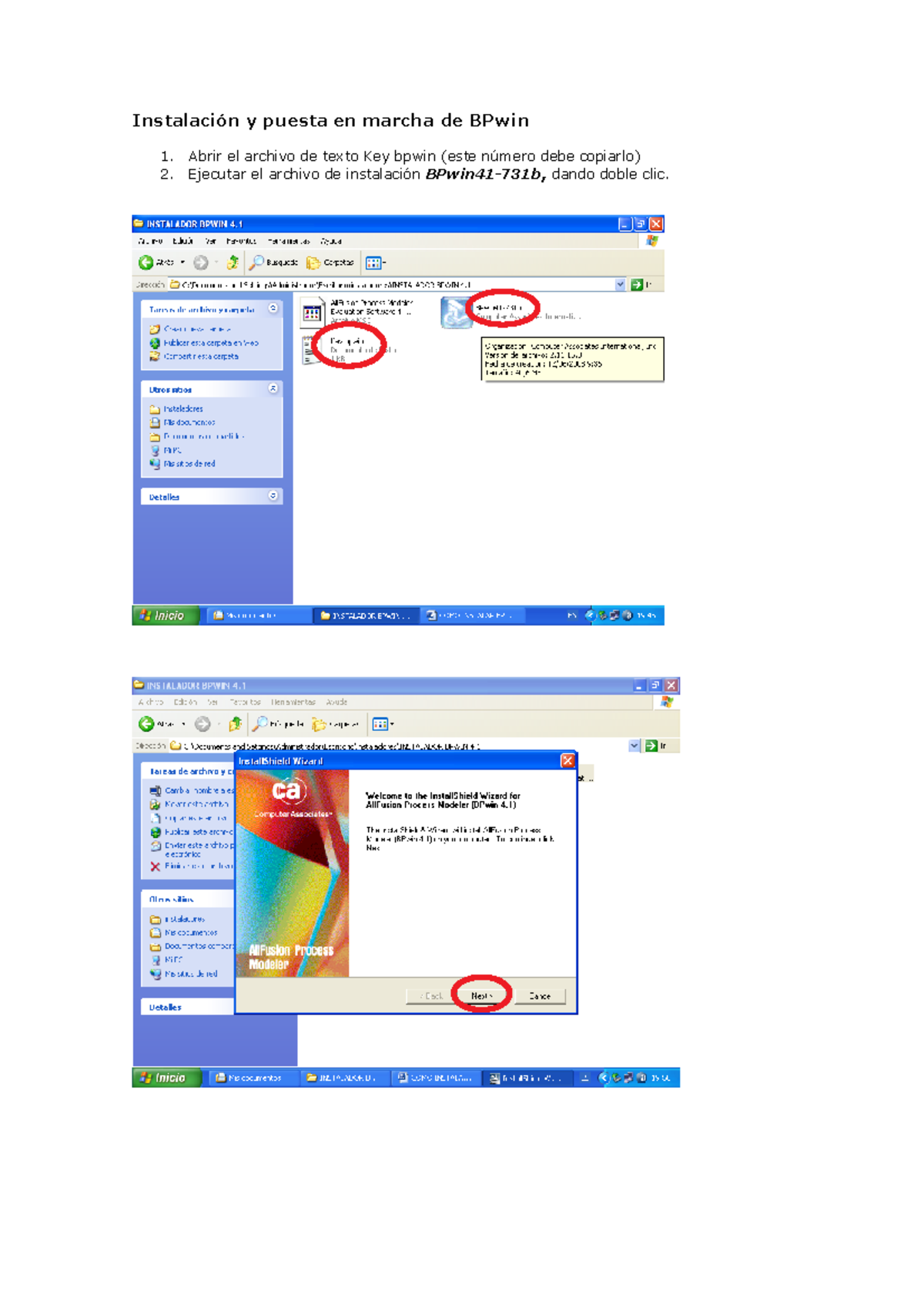 COMO Instalar Bpwin - jnkjnkjnk - Instalación y puesta en marcha de ...