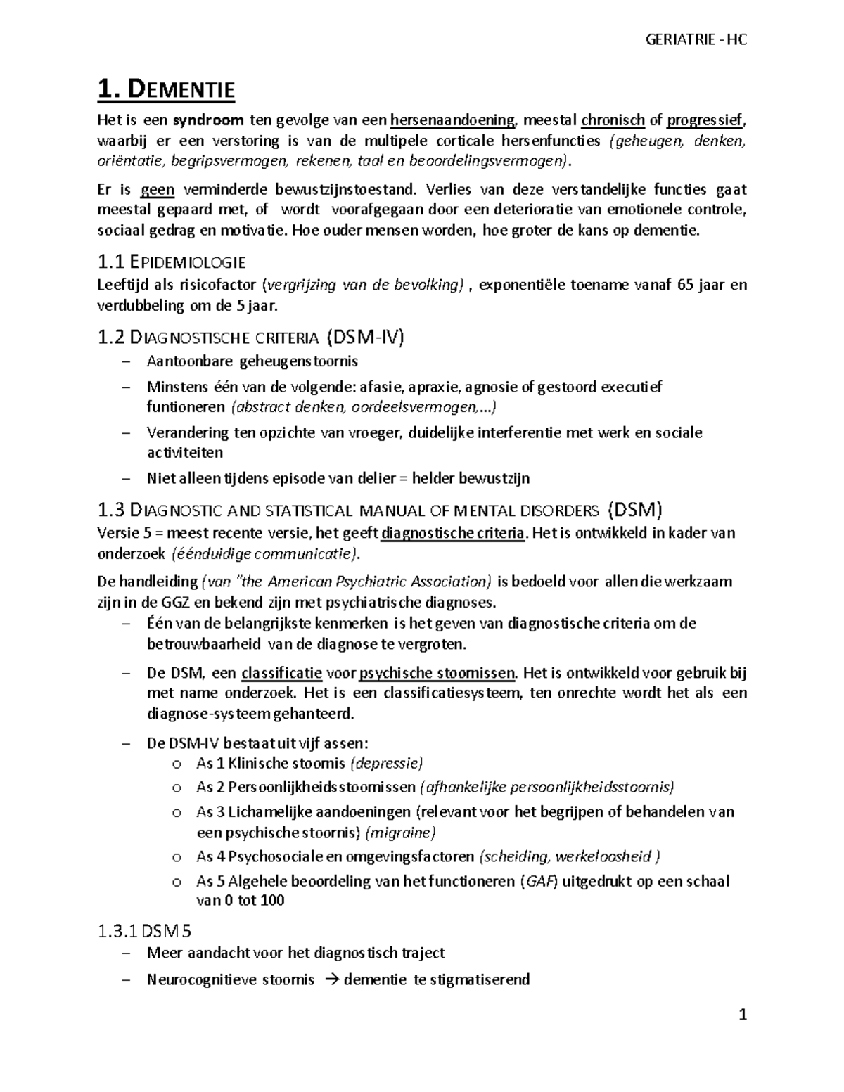 Geriatrie De ergotherapeut als adviesverlener Arteveldehogeschool