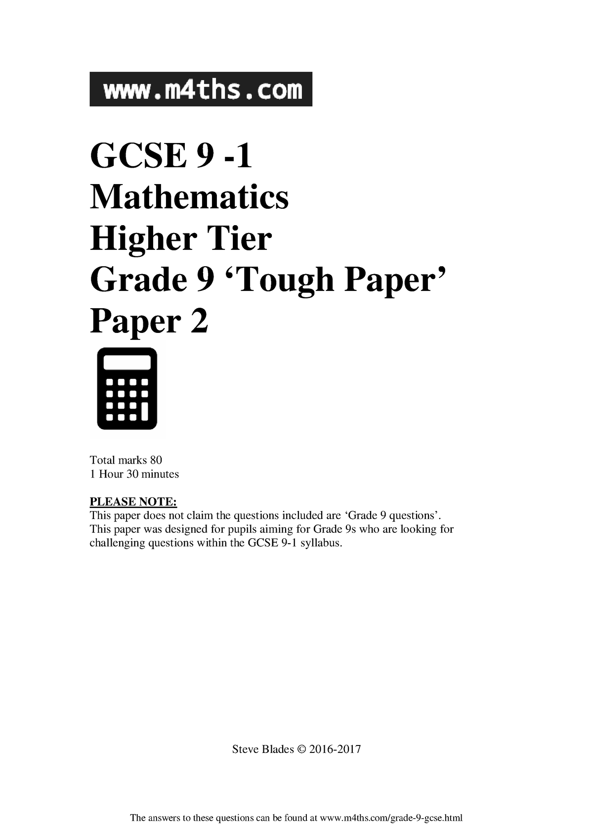 grade-9-tough-paper-2-gcse-9-mathematics-higher-tier-grade-9-tough