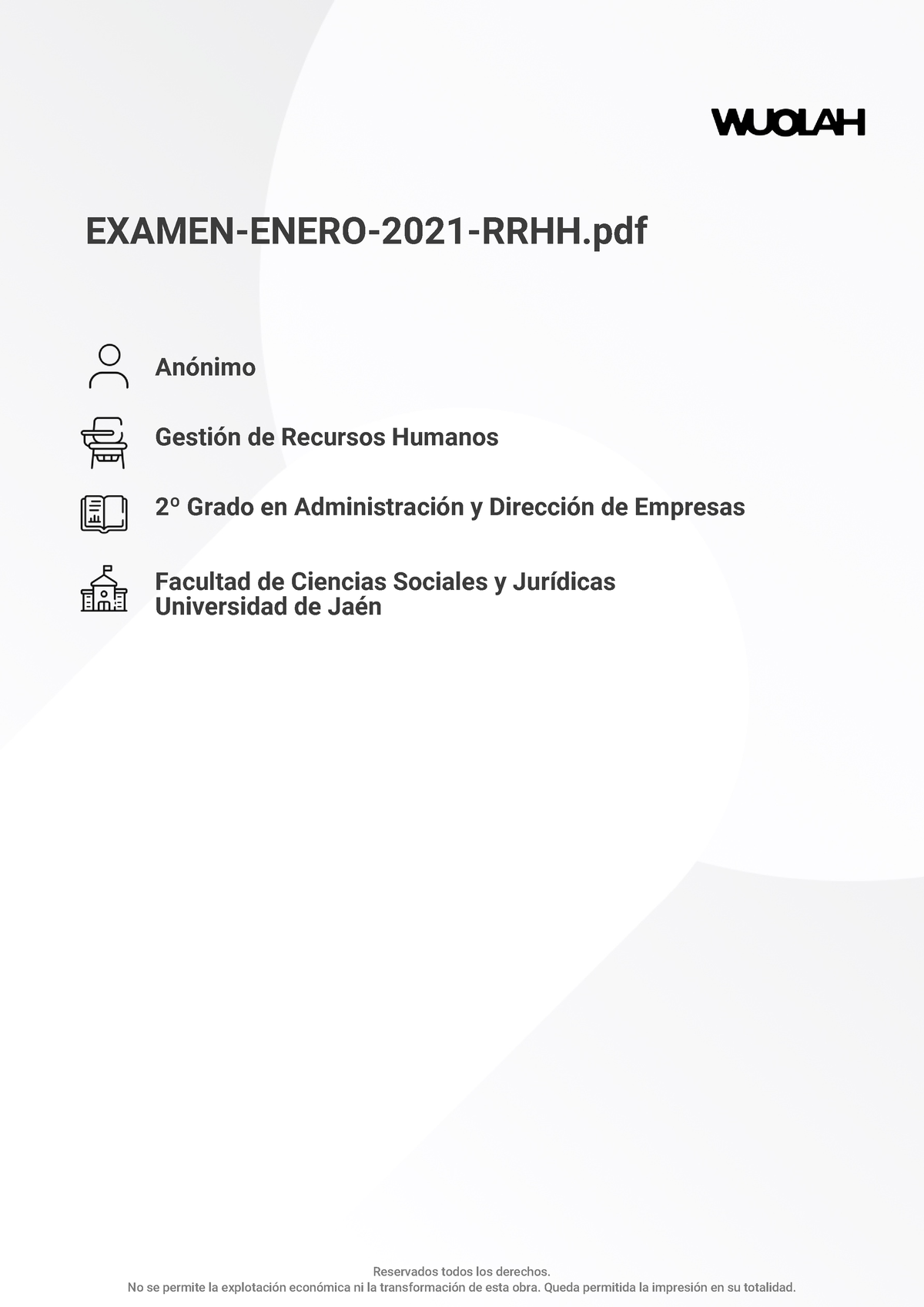 Preguntas Tipo Test Enero De 2020 Gestión De RRHH - EXAMEN-ENERO-2021 ...