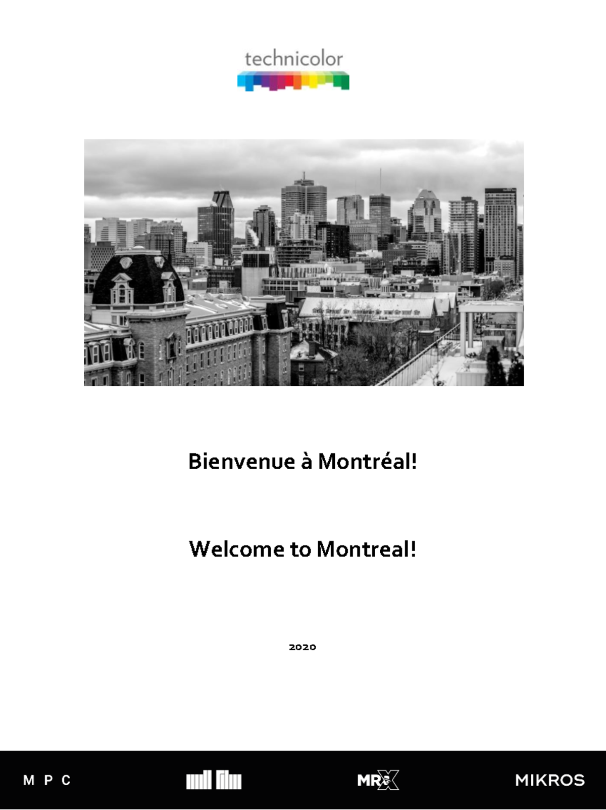 Living in montreal booklet - Bienvenue à Montréal! Welcome to Montreal!  Welcome to Montreal! Welcome - Studocu