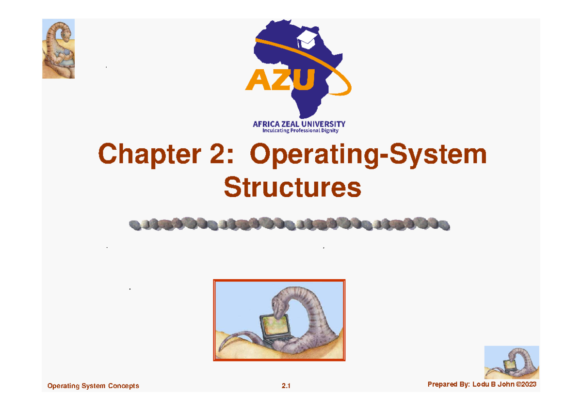 CH02 - Chapter 2: OperatingChapter 2: Operating-SystemSystem ...