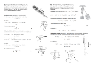 Principio De Alembeth Fundamentos - CURSO: FUNDAMENTOS DE DINAMICA TEMA ...