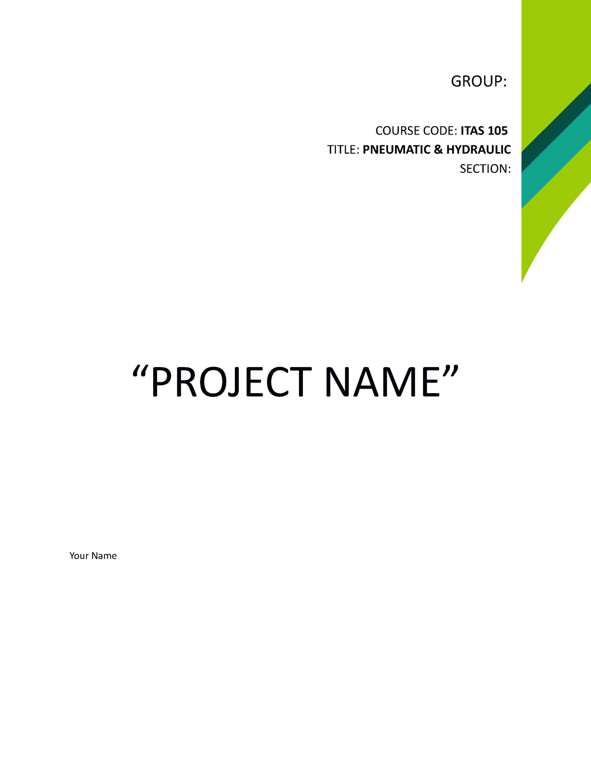 Project- Format - learner’s prior learning experience. It serves as a ...