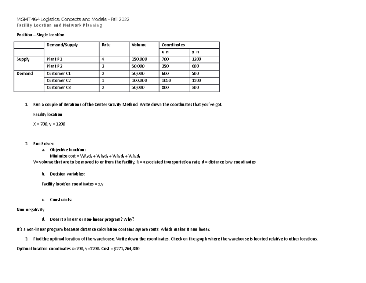 facility-location-network-planning-worksheet-mgmt-464-logistics