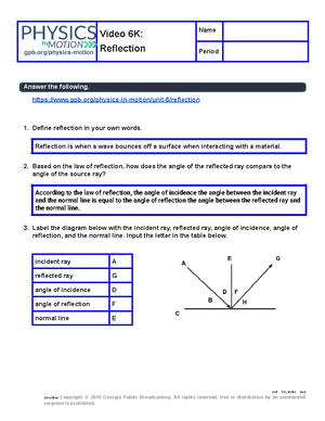 L5B NTG - Static Electricity - Video 5B: Static Electricity Name Period ...