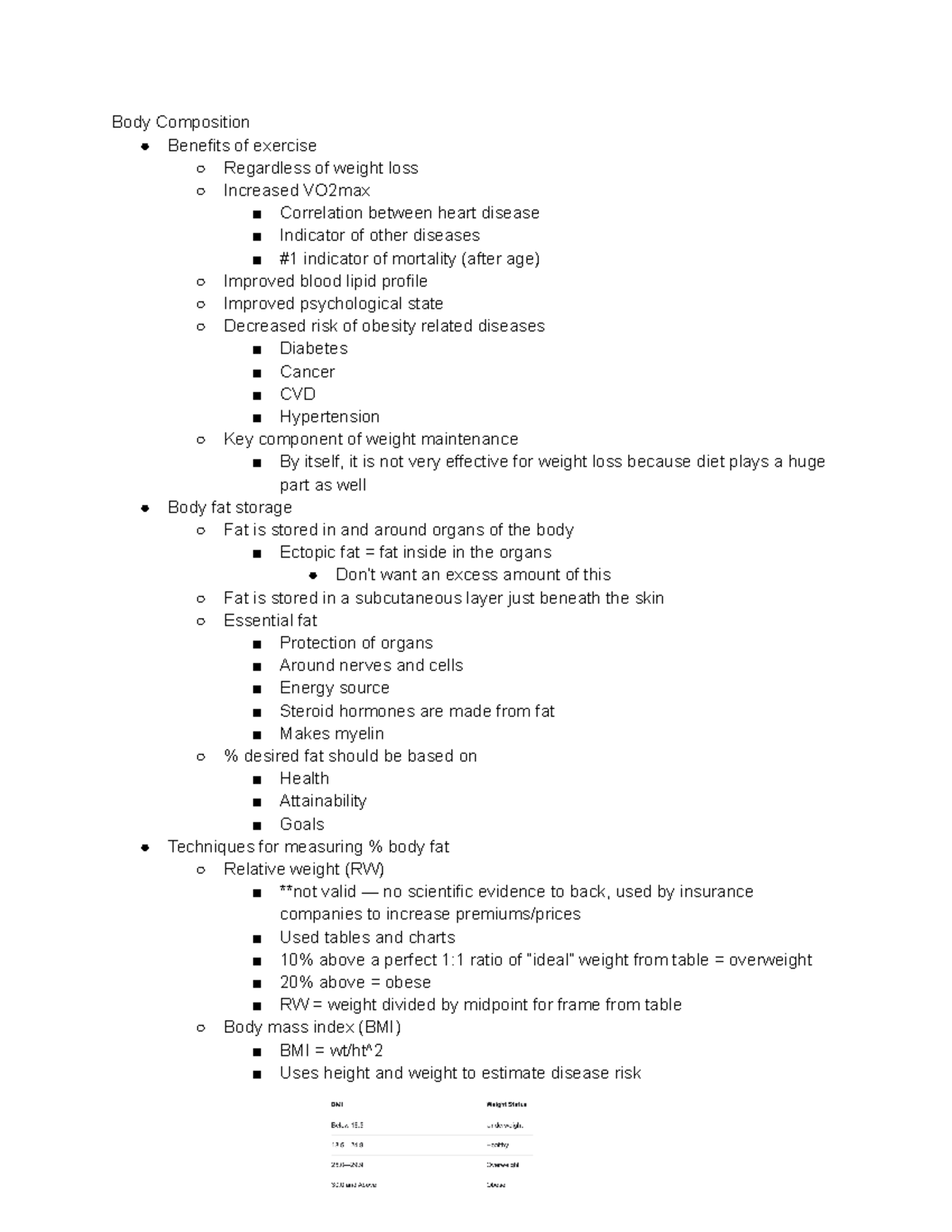 2 22 22 body composition and fat storage; how to measure body fat