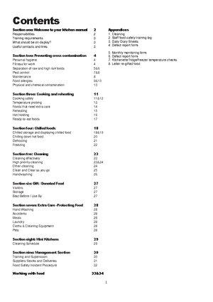 Culinary-handbook - Culinary-handbook - TABLE OF CONTENTS Health and ...