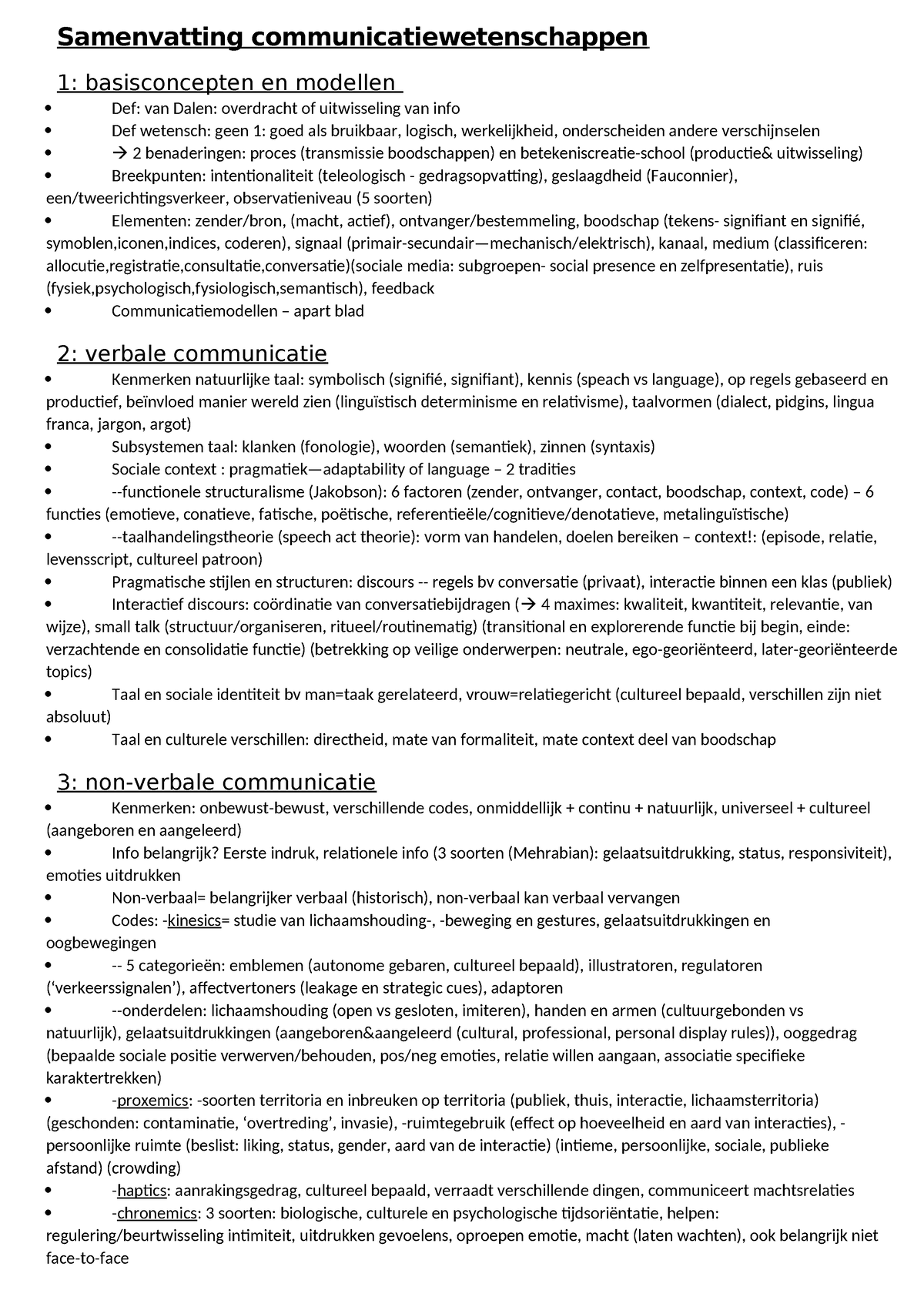 Samenvatting Communicatiewetenschappen - B. Foto 4: Interpersoonlijke ...