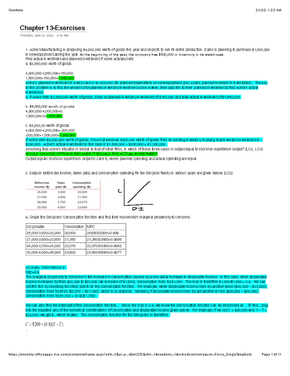 Chapter 13 Exercises - - Studocu